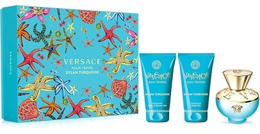 Dovanų komplektas moterims Versace Dylan Turquoise Pour Femme, moterims