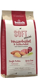 Сухой корм для собак Bosch Soft Maxi Water Buffalo & Sweet Potato, сладкая картошка/мясо буйвола, 12.5 кг