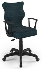 Детский стул Norm MT24 Size 6, 40 x 42.5 x 89.5 - 102.5 см, черный/темно-синий