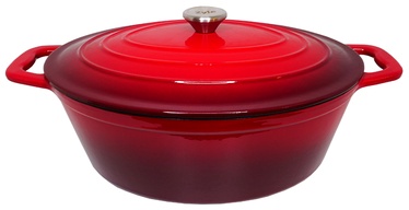 Pott Zyle ZY036RKI, 45.1 cm x 27.7 cm, 3.6 cm, punane