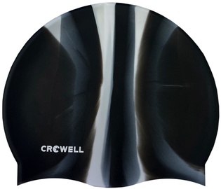 Ujumismüts Crowell Multi Flame, sinine/must/hall