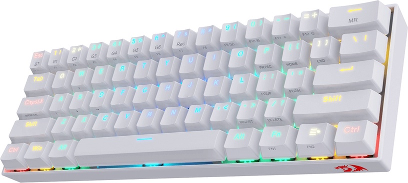 Клавиатура Redragon Draconic K530 Outemu Brown EN, белый, беспроводная