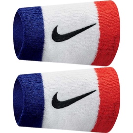 Sportinės riešinės Nike Swoosh, mėlyna/balta/raudona