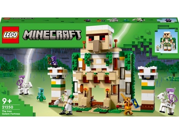 Конструктор LEGO® Minecraft® The Iron Golem Fortress 21250, 868 шт.