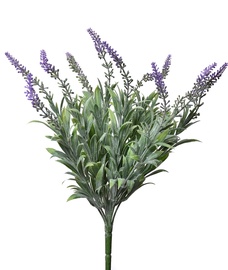 Mākslīgo ziedu pušķis, lavanda, zaļa/violeta, 40 cm