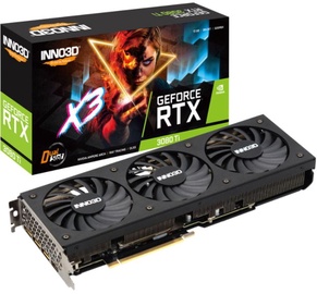Видеокарта Inno3D GeForce RTX 3080 Ti X3 OC LHR N308T3-126XX-1810VA44, 12 ГБ, GDDR6X