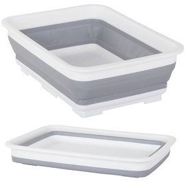 Bļoda VRK2525, 9 l, balta/pelēka