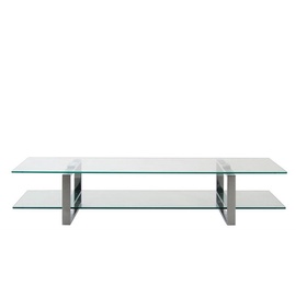 Žurnālgaldiņi Home4you, caurspīdīga, 1200 mm x 450 mm x 320 mm