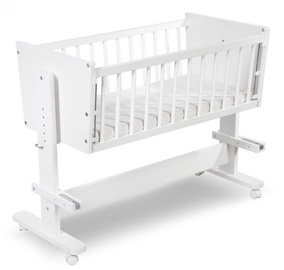 Детская кровать LittleSky Zoya, белый, 86 x 50 см