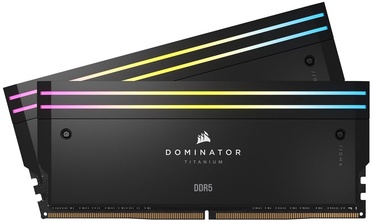 Operatīvā atmiņa (RAM) Corsair Dominator Titanium RGB, DDR5, 64 GB, 6600 MHz