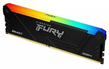 Operatyvioji atmintis (RAM) Kingston Fury Beast, DDR4, 16 GB, 3600 MHz