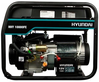 Генератор бензиновый четырехтактный Hyundai HHY 10000FE, 7500 Вт