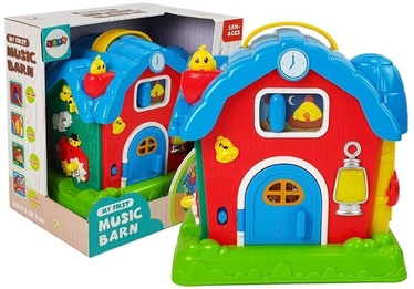 Interaktyvus žaislas Lean Toys My First Music Barn LT8475, 18 cm, anglų