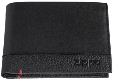 Piniginė Zippo Nappa Bi-Fold, juoda