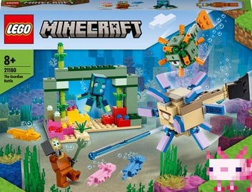 Konstruktors LEGO® Minecraft® Cīņa ar sargiem 21180, 255 gab.