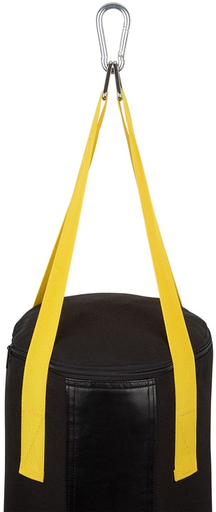 Боксерский мешок Avento Punching Bag, черный/желтый