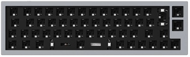 Компьютерная клавиатура Keychron Q9 QMK Barebone ISO, 94.1 мм x 326 мм x 30.7 мм, серый