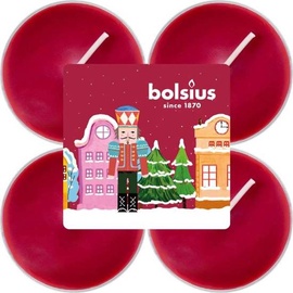 Svece tējas sveces Bolsius Nutcracker 229363, 8 h, 8 gab.