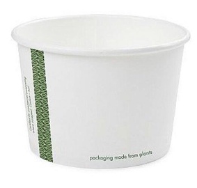 Ühekordne kauss Mixpack Compostable Soup Containers 10571831, 455 ml, Ø 11.5 cm, 7.7 cm, 25 tk