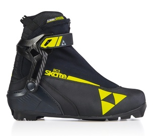 Лыжные ботинки равнины Fischer RC3 Skate S15621, черный/желтый, 43