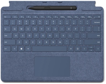 Клавиатура Microsoft Surface Pro Surface Pro Signature Keyboard with Slim Pen 2 EN, синий, беспроводная