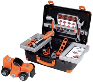 Laste tööriistakomplekt Smoby Black + Decker Bricolo Box, mitmevärviline