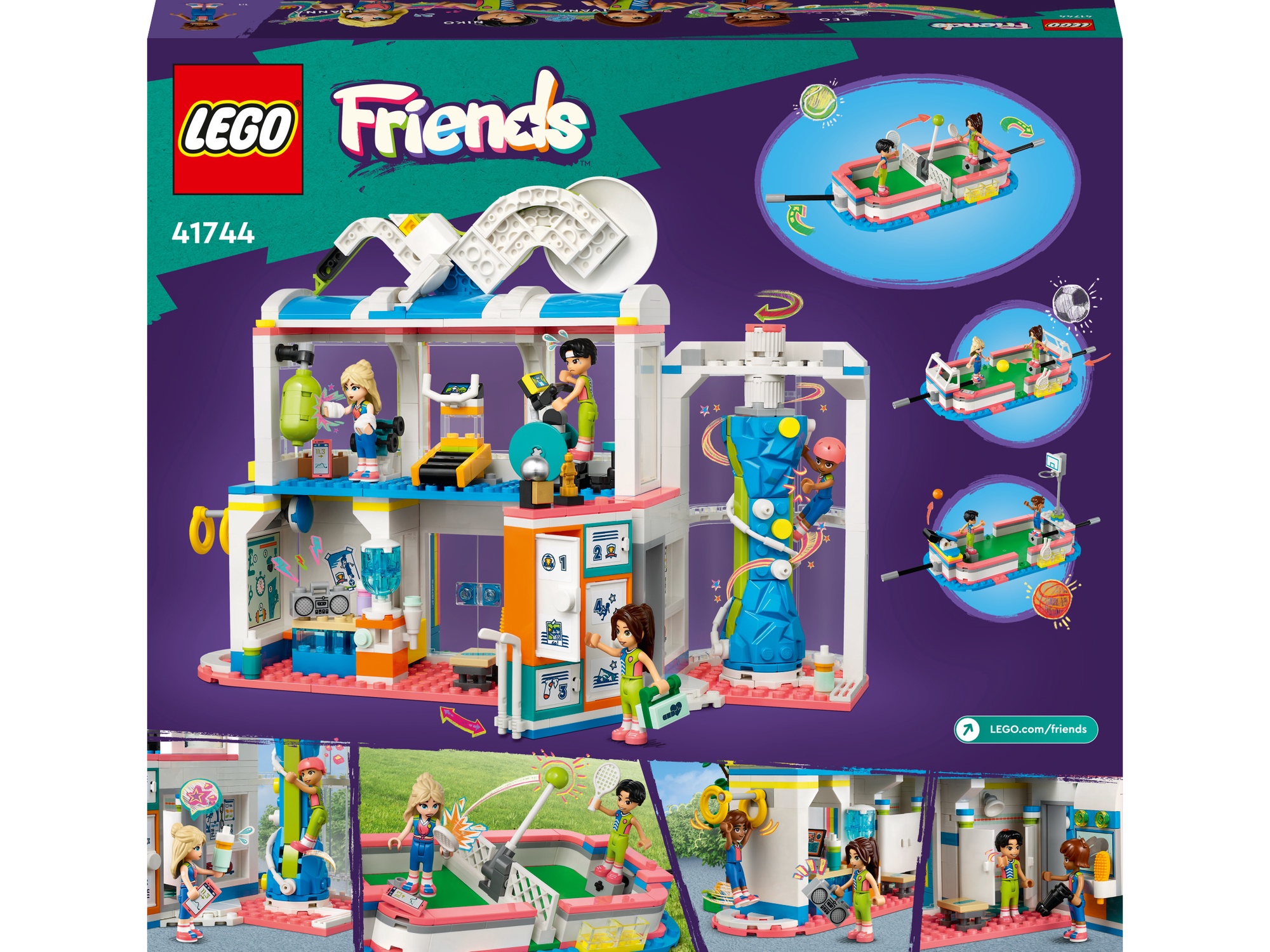 LEGO Friends Sports Centre 41744 832 1a.lt