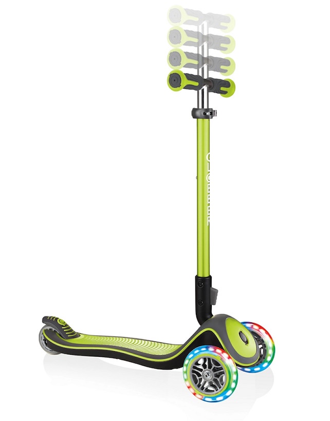 Laste tõukeratas Globber Elite Deluxe, roheline
