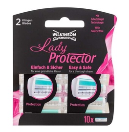 Лезвия Wilkinson Sword Lady Protector Easy & Safe, 10 шт.