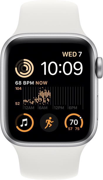 Умные часы Apple Watch SE GPS 40mm Aluminum LT, серебристый