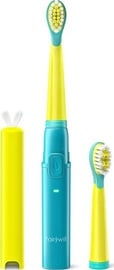 Электрическая зубная щетка FairyWill Kids 2001, желтый/зеленый