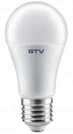 Лампочка GTV LED, A60, нейтральный белый, E27, 15 Вт, 1320 лм
