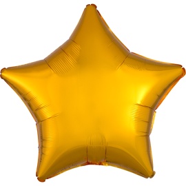 Воздушный шар фигурные STAR, золотой