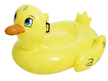 Piepūšamais plosts Bestway Duck, dzeltena, 135 cm x 91 cm
