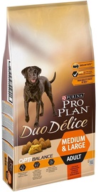 Сухой корм для собак Purina Pro Plan Duo Delice Beef & Rice, говядина/рис, 10 кг