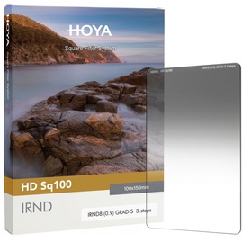 Filtrs Hoya HD Sq100 IRND8 GRAD-S, Neitrāli pelēks