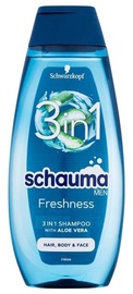 Šampoon Schwarzkopf Men Freshness 3in1, 400 ml