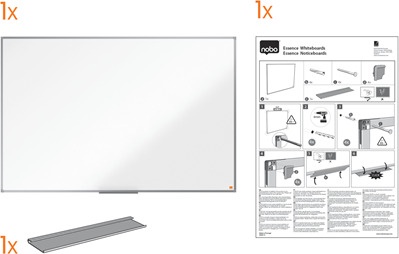 Магнитная доска - доска объявлений Nobo Essence Steel, 90 см x 60 см