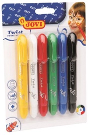 Краска для лица Jovi Twist Face Paint Blister, многоцветный, 6 шт.