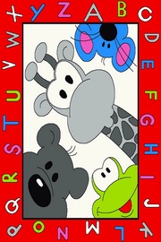 Paklājs Domoletti KIDS, daudzkrāsains, 170 cm x 120 cm