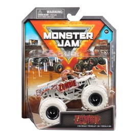 Bērnu rotaļu mašīnīte Monster Jam Monster Truck Zombie 6067615, balta