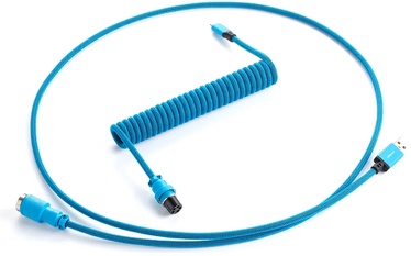 Кабели для клавиатуры Cablemod Pro Coiled Keyboard Cable USB-C / USB Typ-A 150cm, голубой
