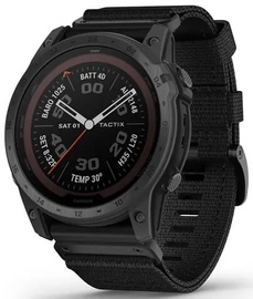 Viedais pulkstenis Garmin Tactix 7 Pro 010-02704-11, melna