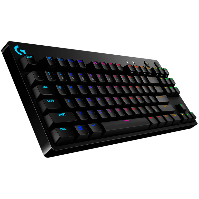 Klaviatuur Logitech G Pro X TKL GL Tacticle, EN, must, juhtmeta