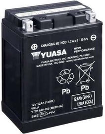 Akumulators Yuasa YTX14AH-BS, 12 V, 12.6 Ah, 210 A