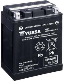 Akumulators Yuasa YTX14AH-BS, 12 V, 12.6 Ah, 210 A