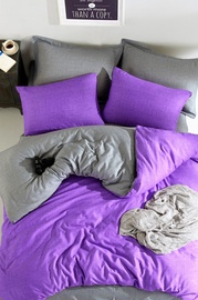 Комплект постельного белья Mijolnir Maxi Color, фиолетовый, 200x220