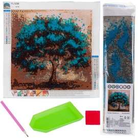 Deimantinė mozaika Martom Tree TG64203-14, įvairių spalvų