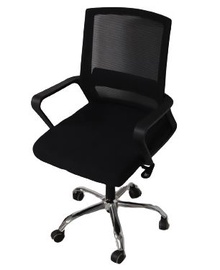 Kontoritool MN MG703B, 58 x 60 x 106 cm, must