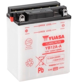 Akumulators Yuasa YB12A-A, 12 V, 12 Ah, 150 A